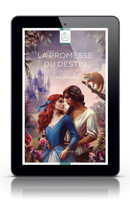 La Promesse du Destin de Lena Clarke - Romantasy lesbienne - Format Tablette